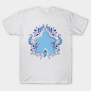 Blue Meeple T-Shirt